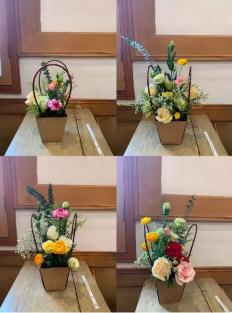 以花之名，遇見美好-奧鵬杭州學(xué)習(xí)中心“藝術(shù)插花”活動