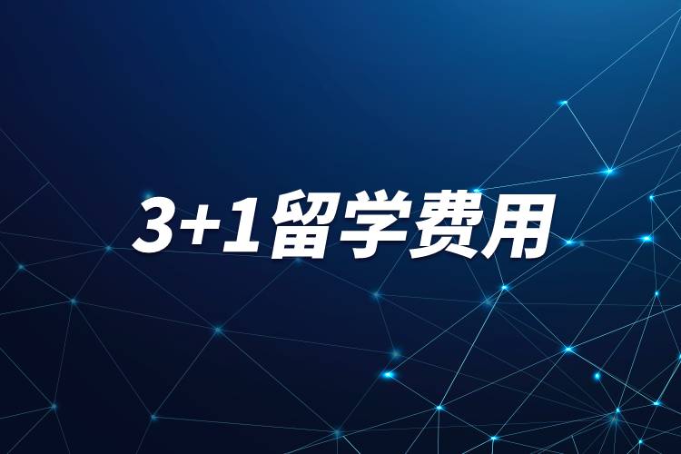 3+1留學(xué)費用